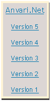 Text Box: Anvari.NetVersion 5Version 4Version 3Version 2Version 1